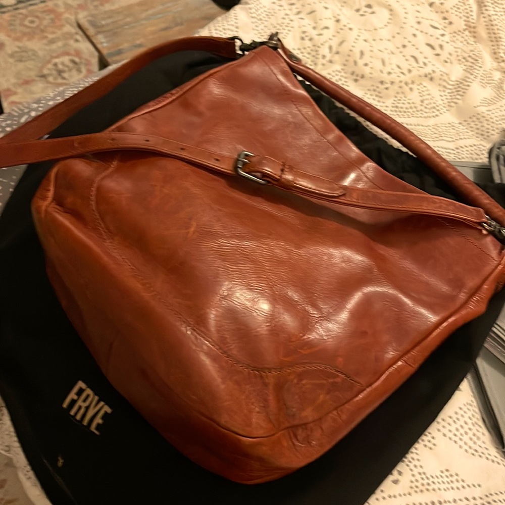 Frye Melissa Hobo Bag Brown